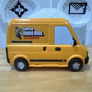 Nintendo Plumbing Toy Van - Yellow
